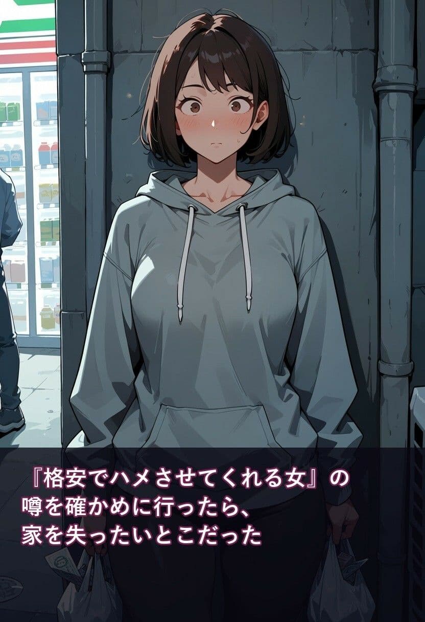 『格安でハメさせてくれる女』の噂を確かめに行ったら、家を失ったいとこだった サンプル1