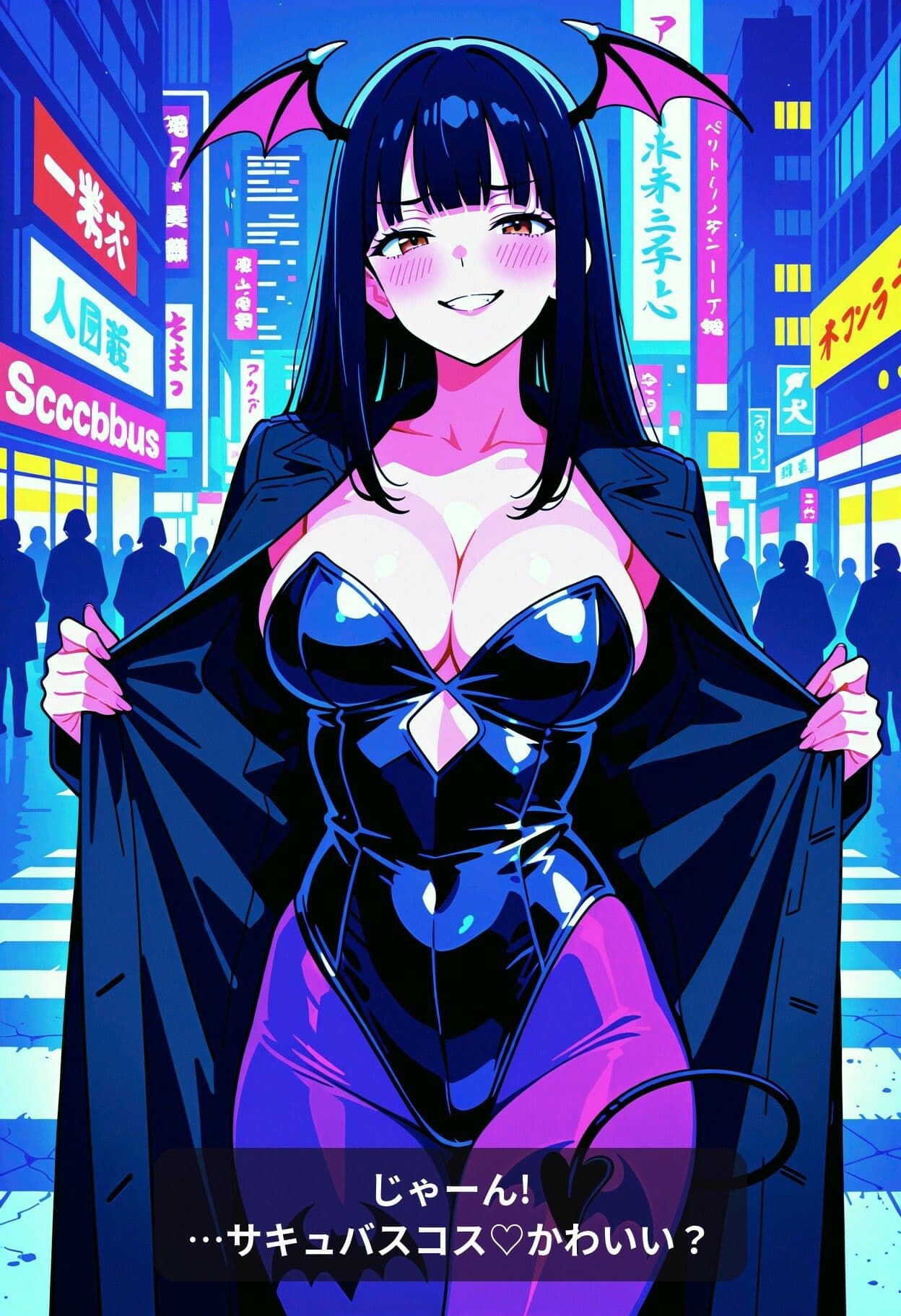 りのとハロウィン 〜サキュバスコスの彼女にいたずらされる夜〜 サンプル1