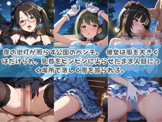 俺の彼女は露出狂〜人目につくたび乳首がビンビンに勃起しちゃう〜 ア〇ドルマスター サンプル1