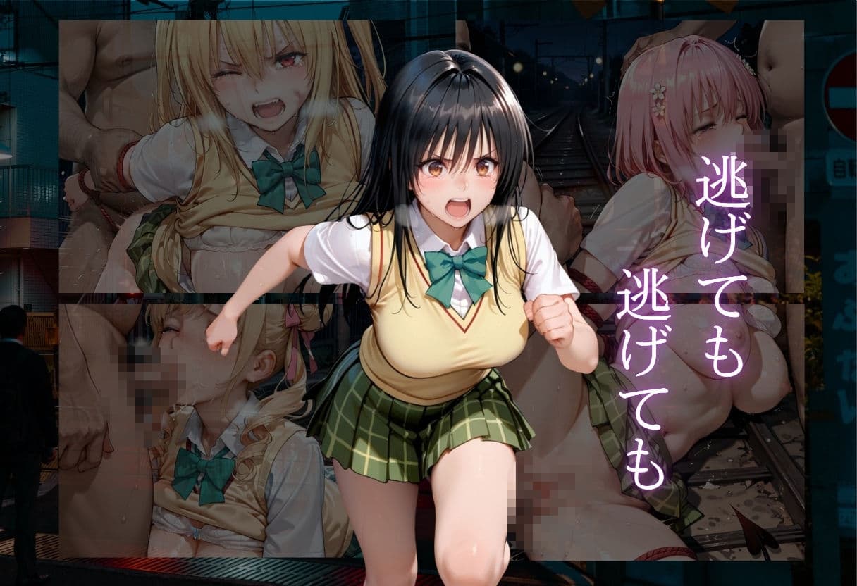 巨乳女子〇生孕ませ痴●電車 サンプル7