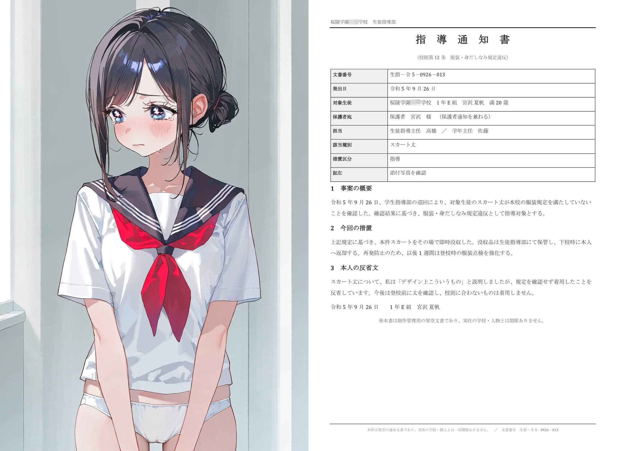 うちの学校、校則違反は全裸にして徹底的に調べるからまじ最悪。 サンプル5