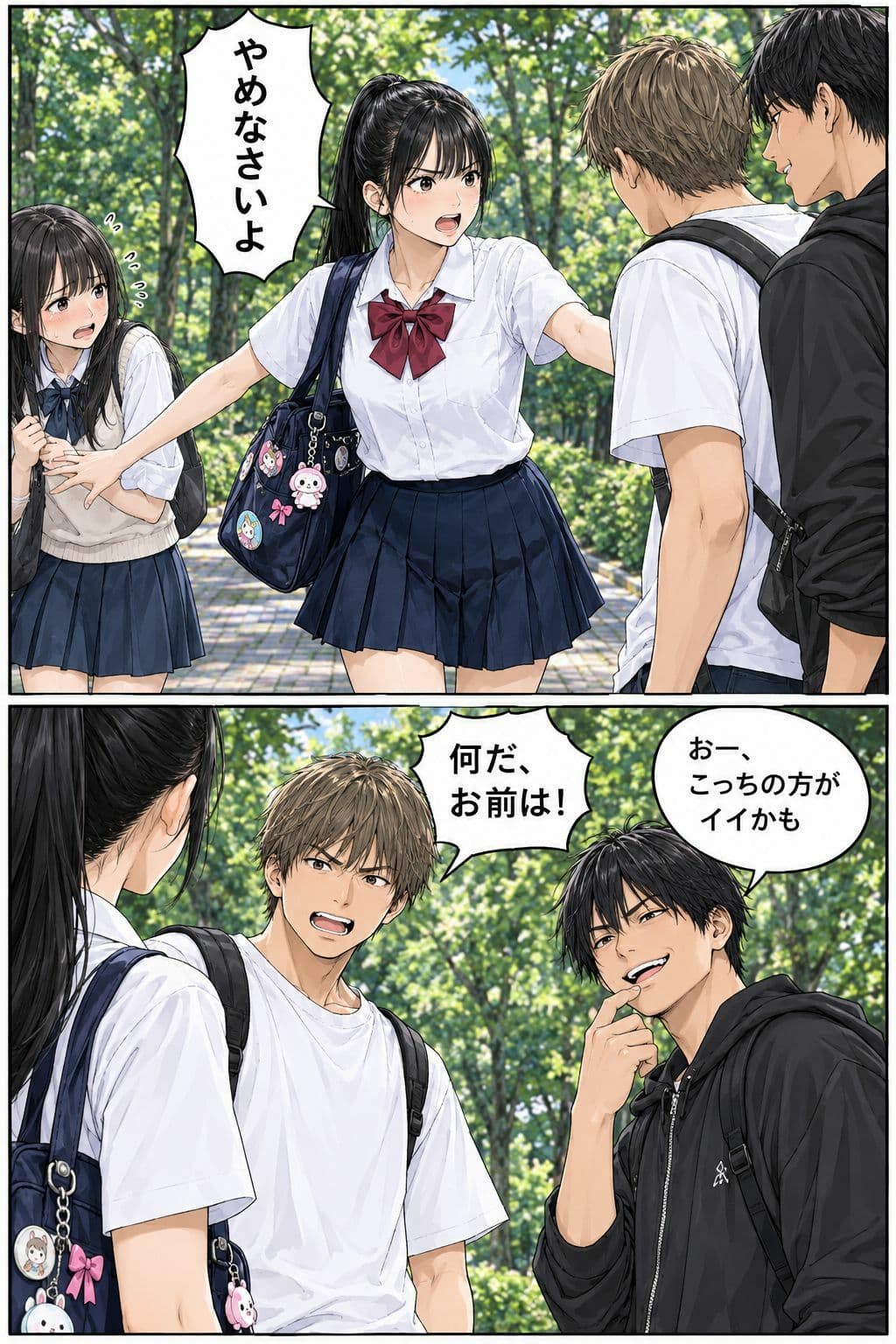 女子校生ぶっかけまくり サンプル3