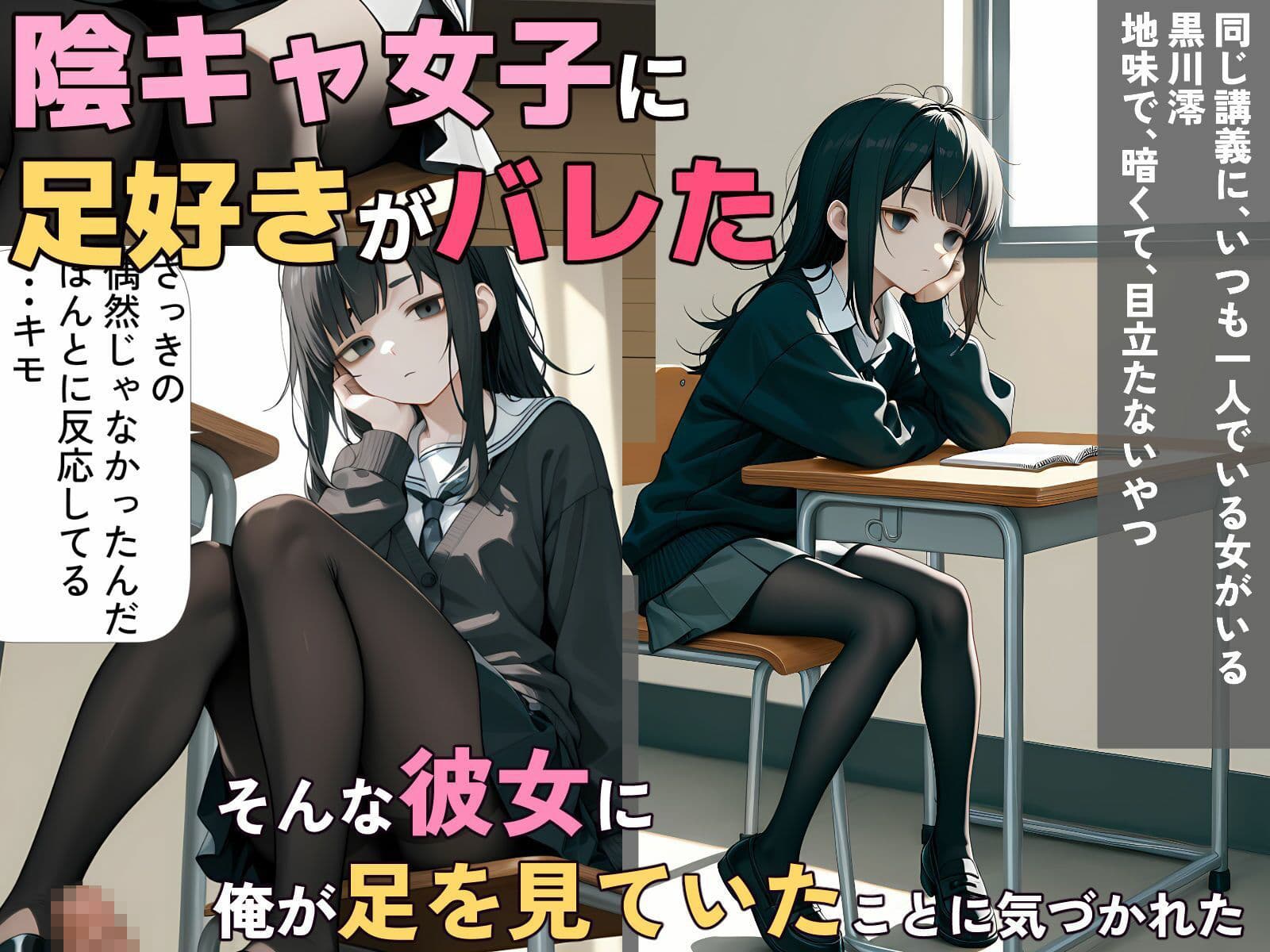 陰キャ女子の専属足コキマゾにされた  〜私以外で興奮したらダメですよ〜 サンプル1