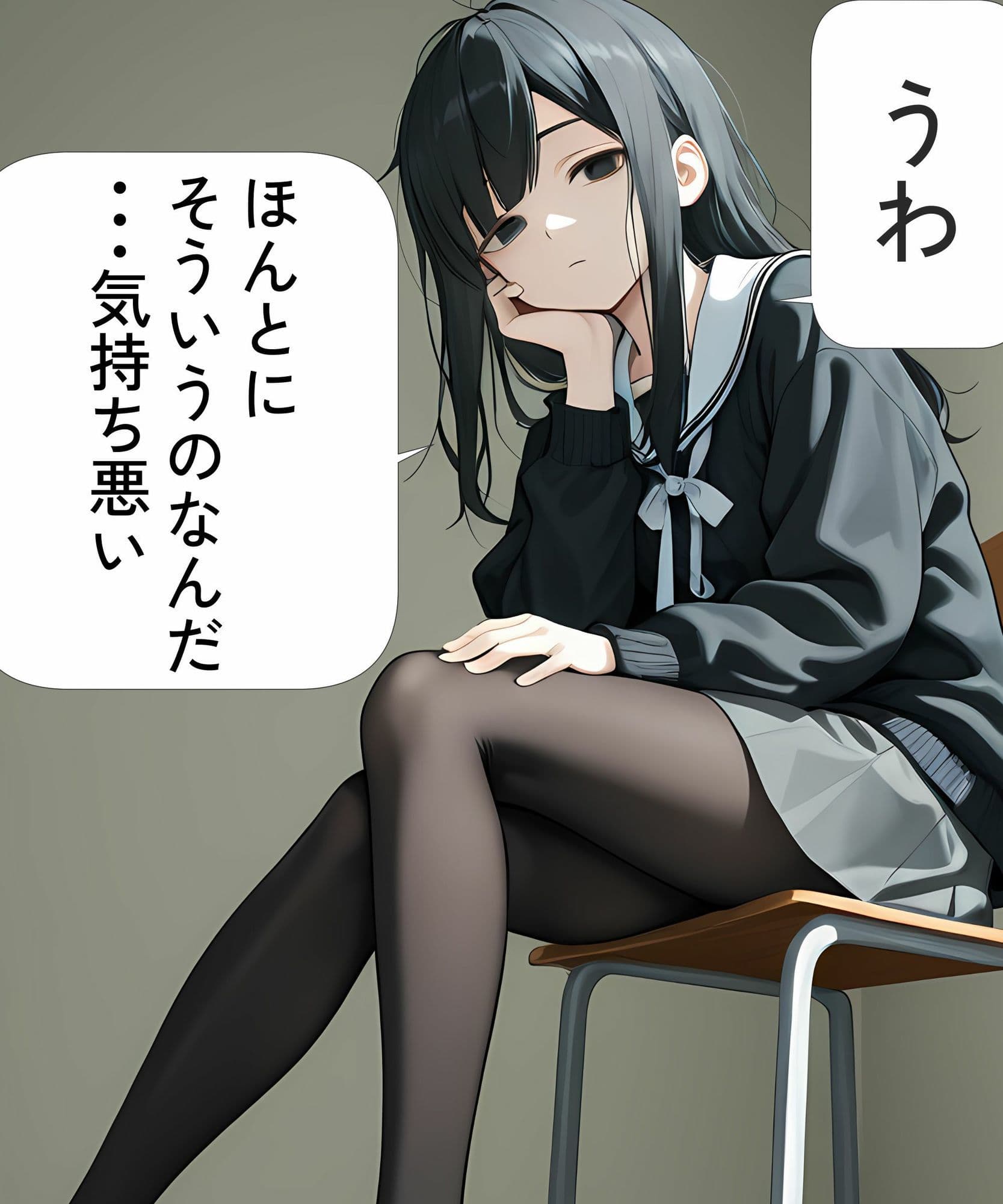 陰キャ女子の専属足コキマゾにされた  〜私以外で興奮したらダメですよ〜 サンプル3