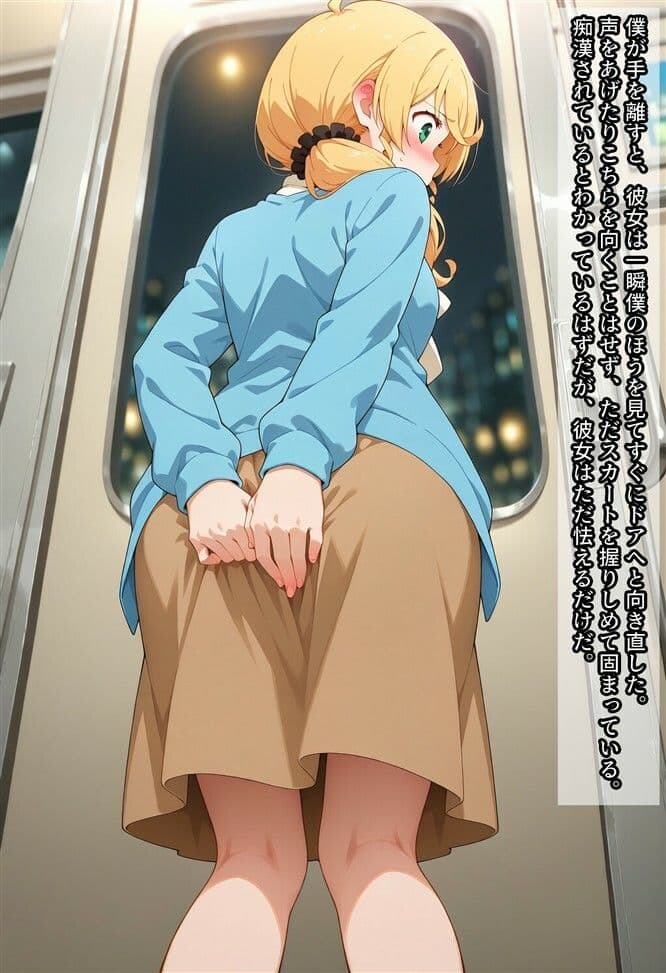 エレン先生を盗撮したり痴○したりする話 サンプル4