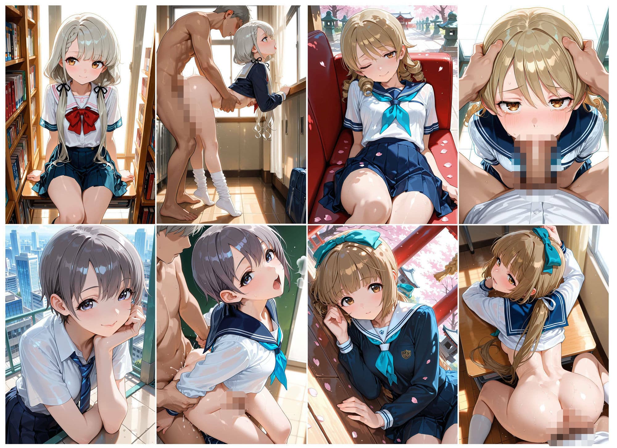 シンデレラアイドルとエッチする話 制服編 サンプル2