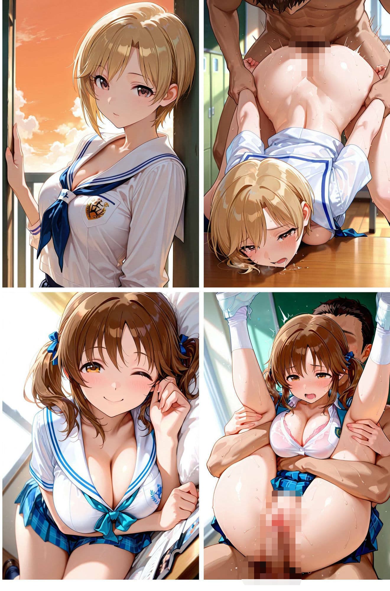 シンデレラアイドルとエッチする話 制服編 サンプル8