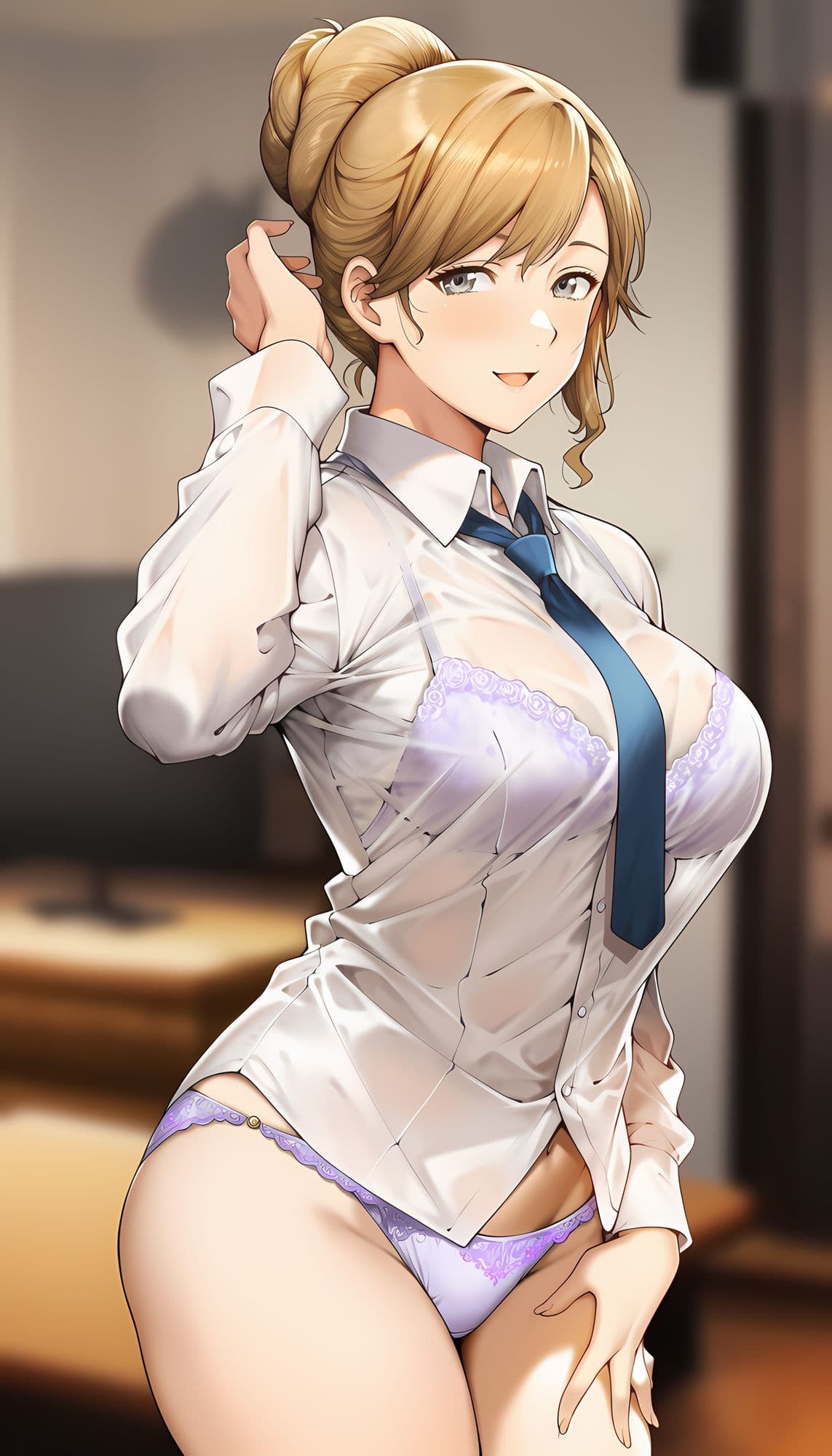 白シャツ美女コレクション サンプル1