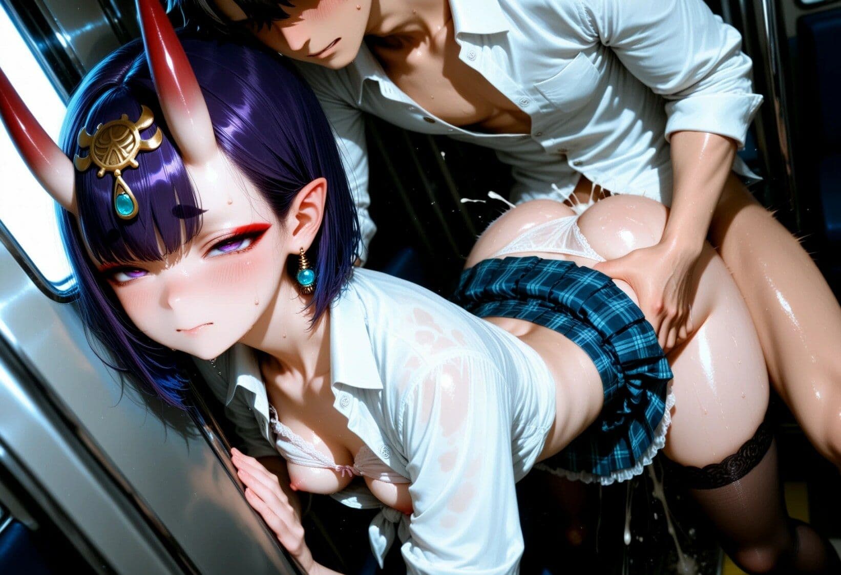 FGO 〜FackGrandOrder〜 酒呑童子・ソロオンリー CG集！ 鬼姫淫靡酔宴 サンプル7