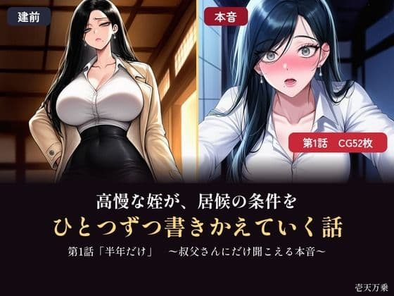 高慢な姪が、居候の条件をひとつずつ書きかえていく話 〜叔父さんにだけ聞こえる本音・第1話〜
