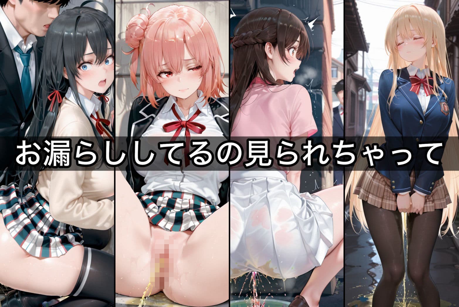お漏らししちゃって、おま〇こいっぱい犯●れた話4 サンプル1