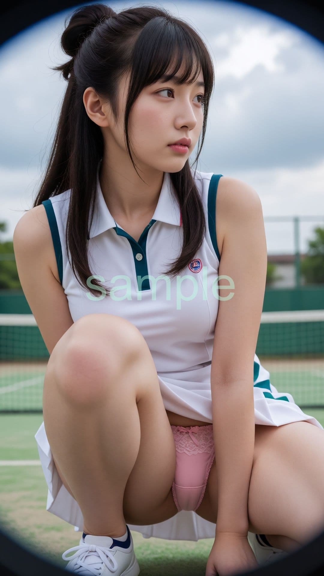 盗撮された女子テニス部 サンプル5