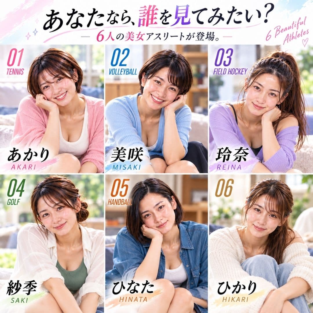 透視メガネ -もしも美女アスリートの服が透けて見えたら- Vol.2 サンプル8