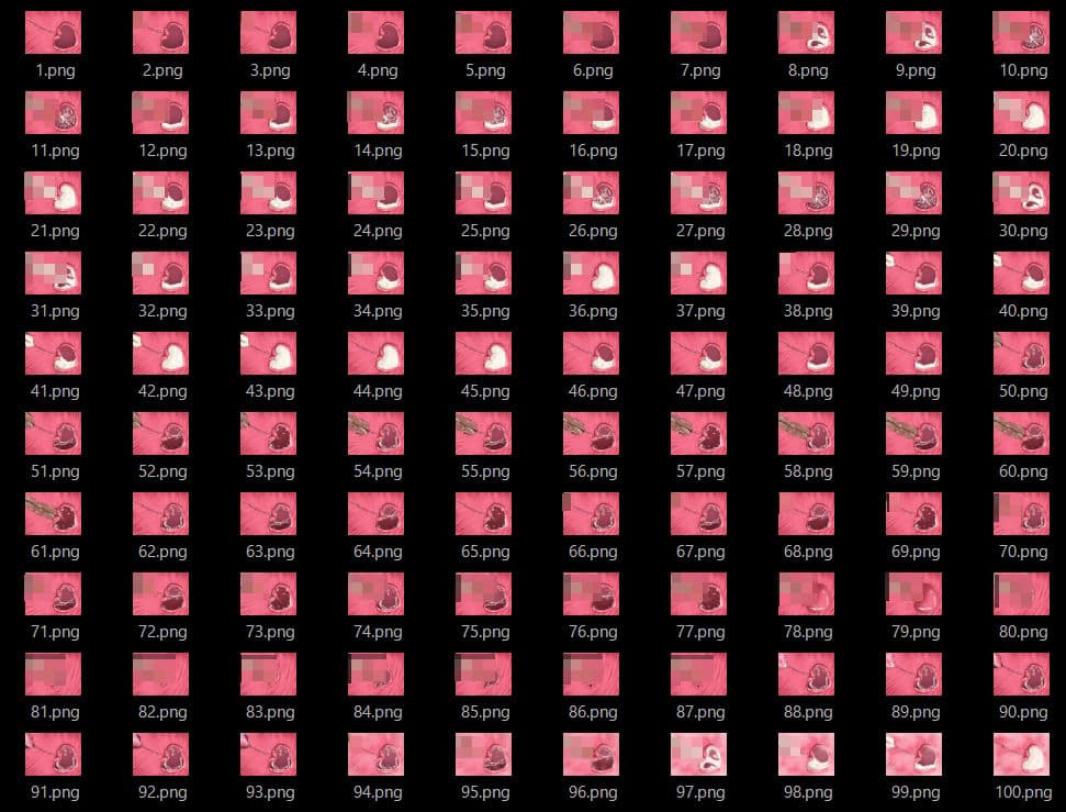 膣内断面図素材3 サンプル8