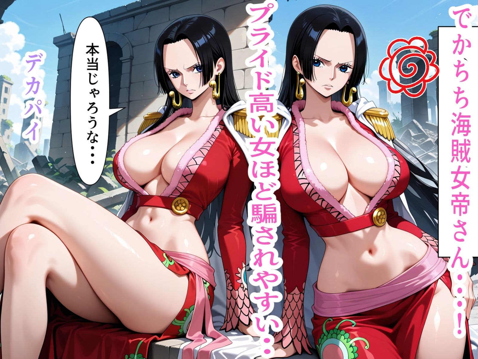 おっぱい女帝Jカップ プライド高めの女に制裁セックスだ！ サンプル1