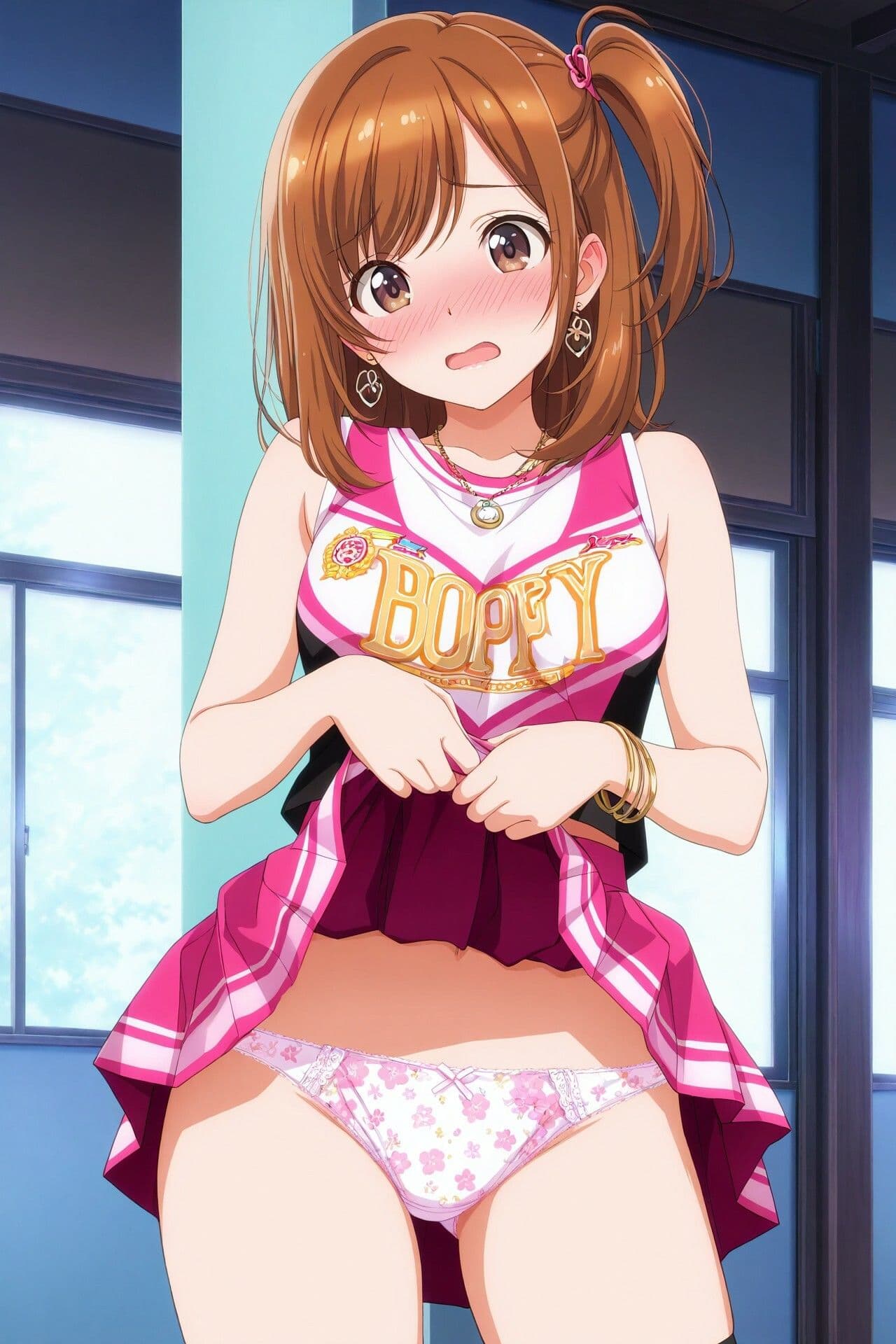 生パンチアガールのたくし上げ＆ハイキックパンチラ  Vol.2 サンプル6