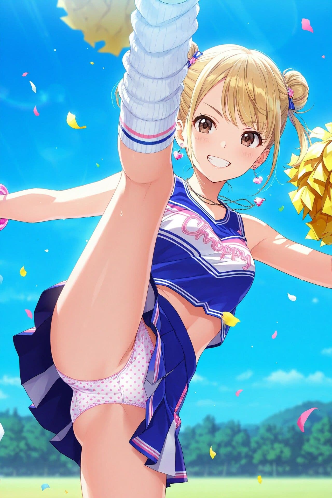 生パンチアガールのたくし上げ＆ハイキックパンチラ  Vol.2 サンプル9