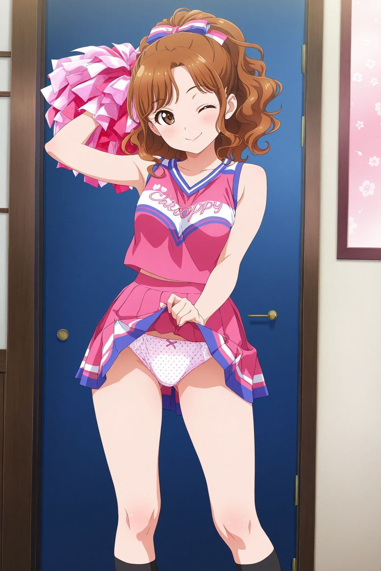 生パンチアガールのたくし上げ＆ハイキックパンチラ  Vol.2 サンプル10