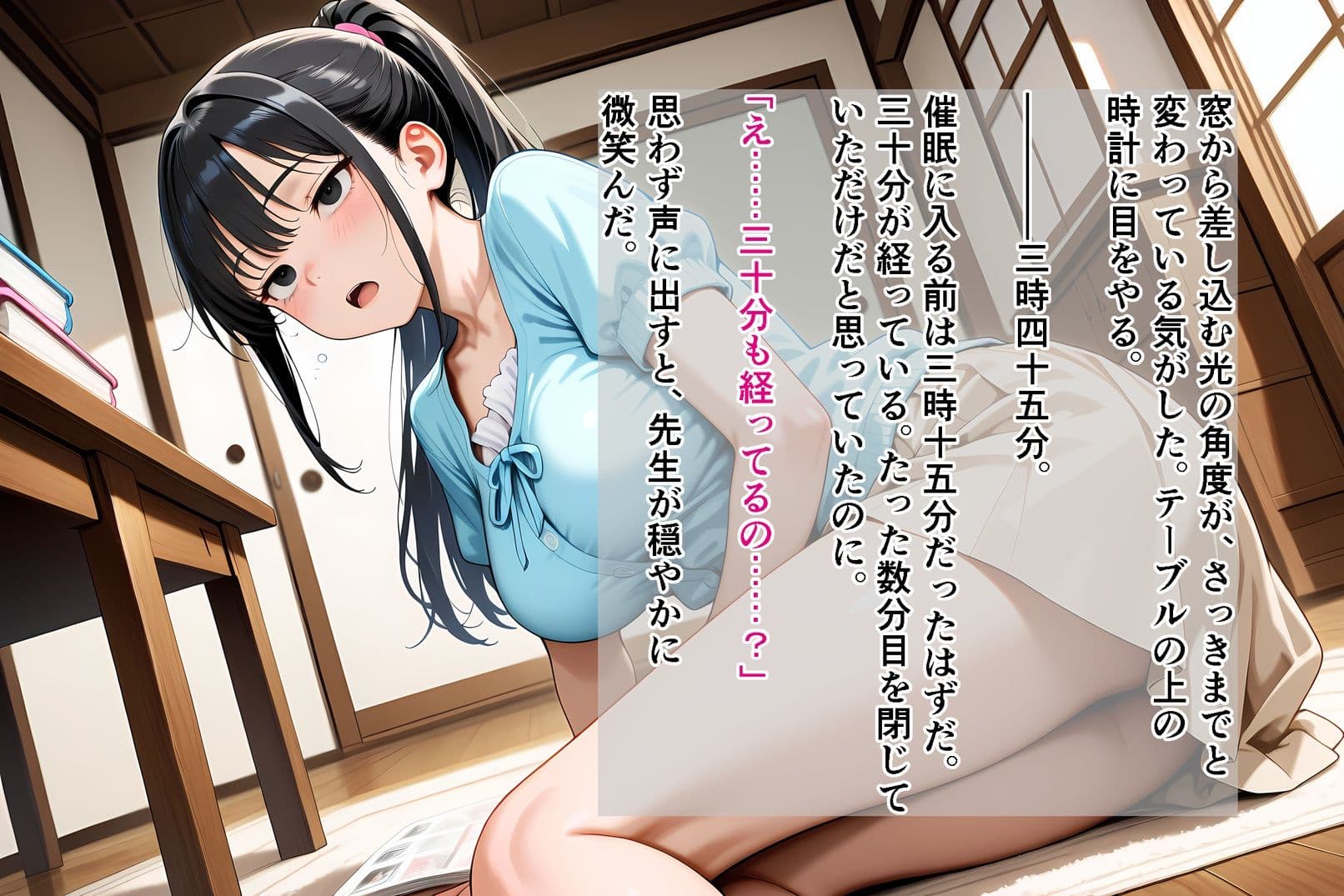 彼氏が問題集を解いている隣の部屋で、私は催●で先生のものになりました_前編 サンプル7