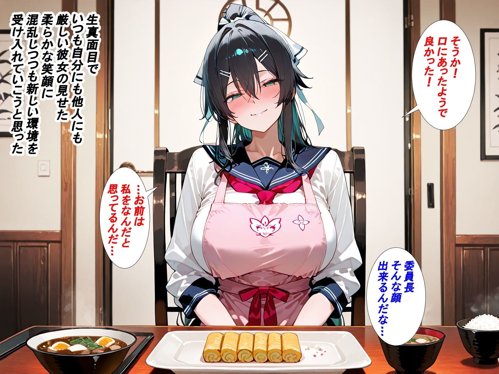 生真面目で凛々しい許嫁はアナルで性処理してくれる サンプル5