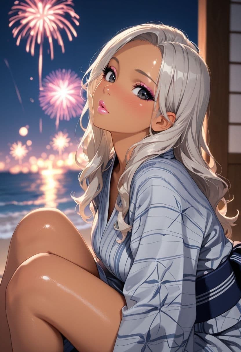 【花火が終わるまで、君と〜夏目せあ〜】 サンプル1