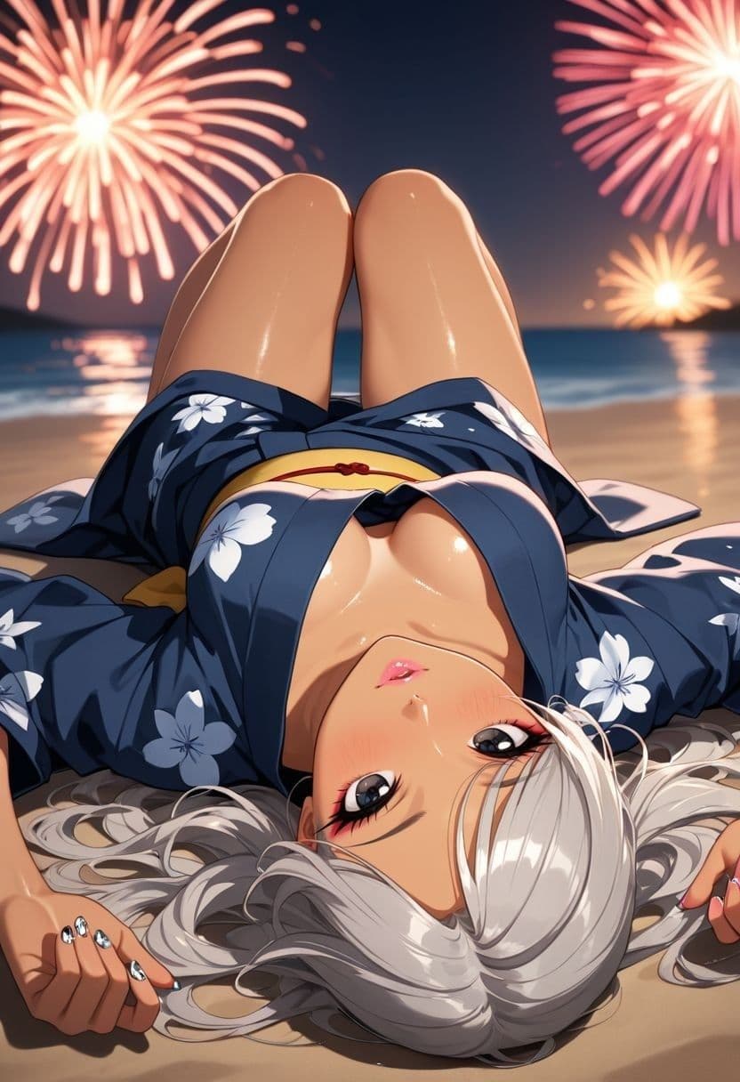 【花火が終わるまで、君と〜夏目せあ〜】 サンプル2