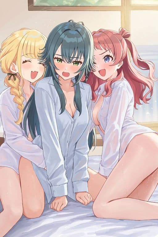 花梅姉妹の乱れ咲き サンプル9