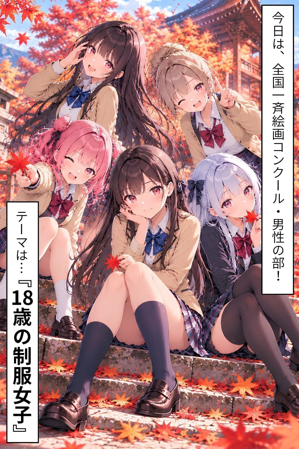 Hな公開絵画コンクール（3） 〜 積み重なる快感に体と意識はもう限界！？激しすぎる中出しピストンに精子まみれで快楽堕ち（はーと） 〜 サンプル1