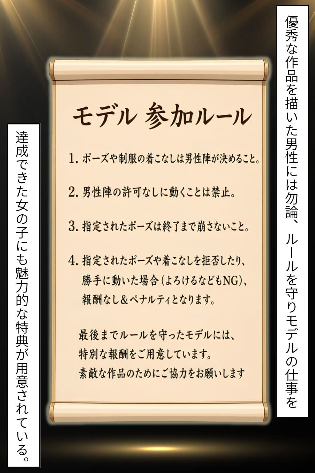Hな公開絵画コンクール（3） 〜 積み重なる快感に体と意識はもう限界！？激しすぎる中出しピストンに精子まみれで快楽堕ち（はーと） 〜 サンプル2