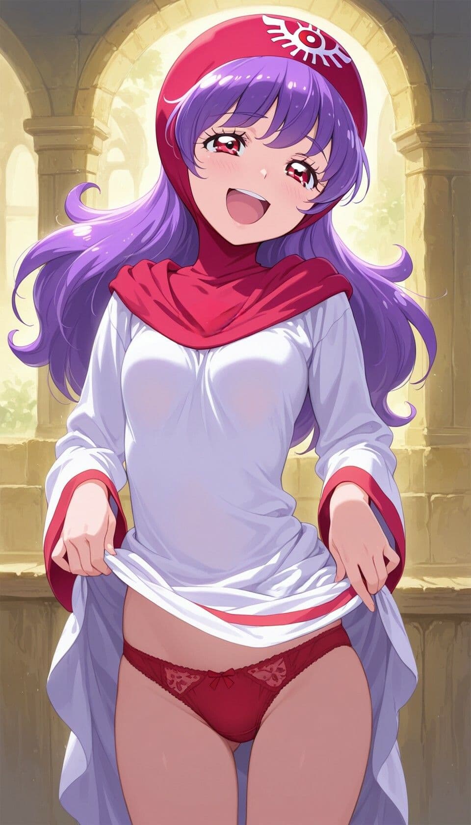 学校にいたドラ〇エ女子と一線こえた風イラスト集2 サンプル6