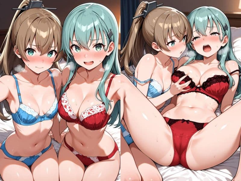 カラダを改造しあう艦○たちと、品質検査をする提督 Part1 サンプル3