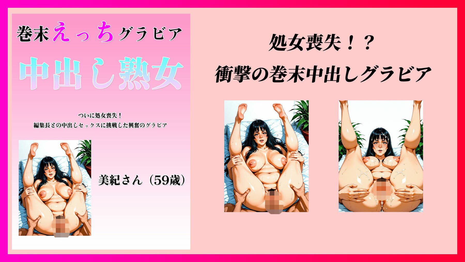 秘密のAI発情熟女クラブ Secret AI MILF 創刊号 サンプル3