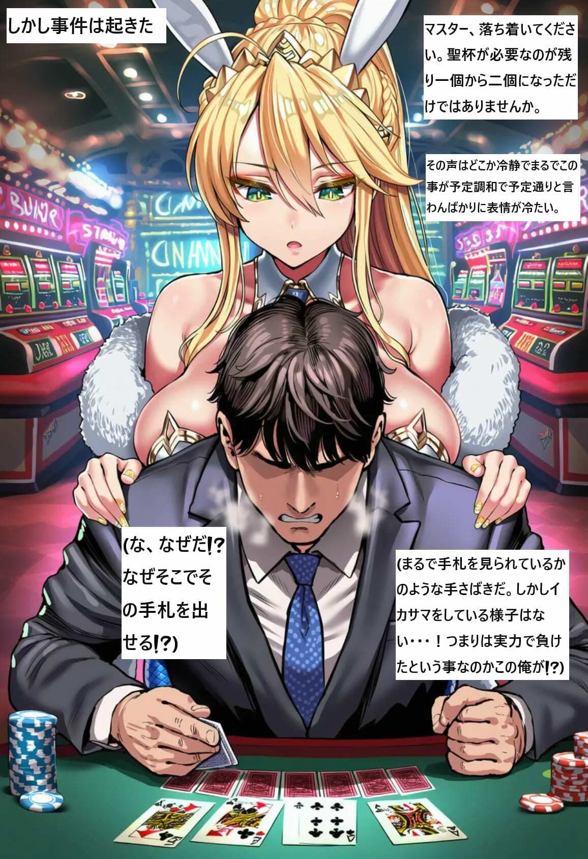 並行世界の黒人と化したマスターにセックスバトルに負けてアルトリアを寝取られるが最終的に「純愛」ENDになる話 サンプル2