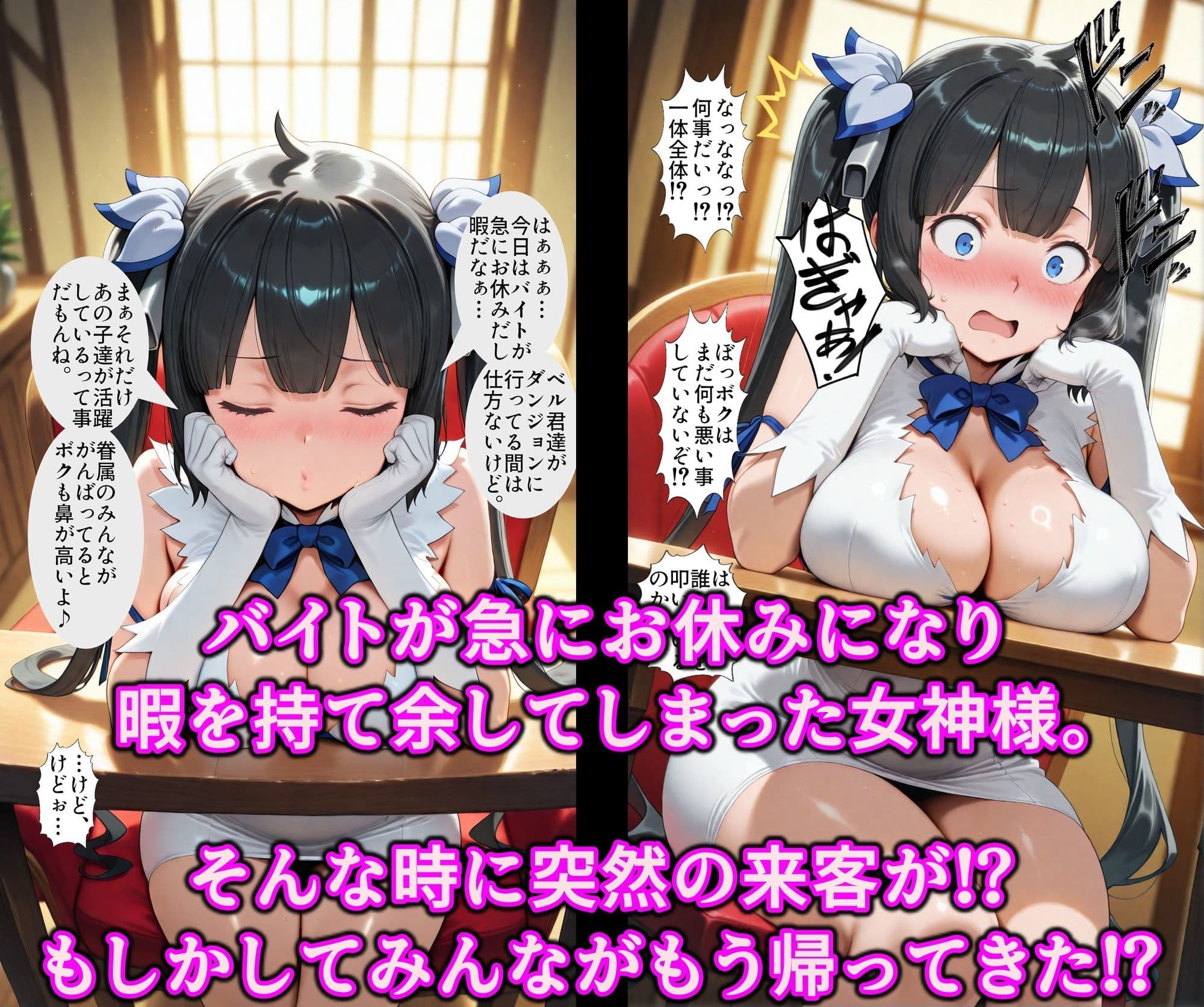 スケベオナホを求めて迷宮都市に！催淫アプリでダブル洗脳アクメ堕ち♪チンポ中毒ヌレヌレまんこに淫乱調教 サンプル2
