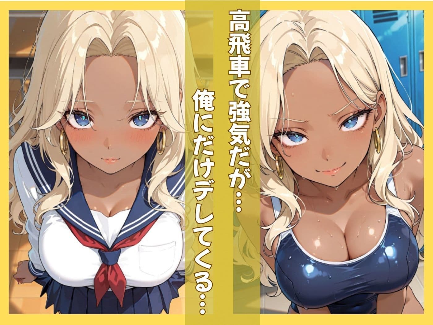 小悪魔ギャルな俺の彼女が担任教師のオナホになった件 サンプル2