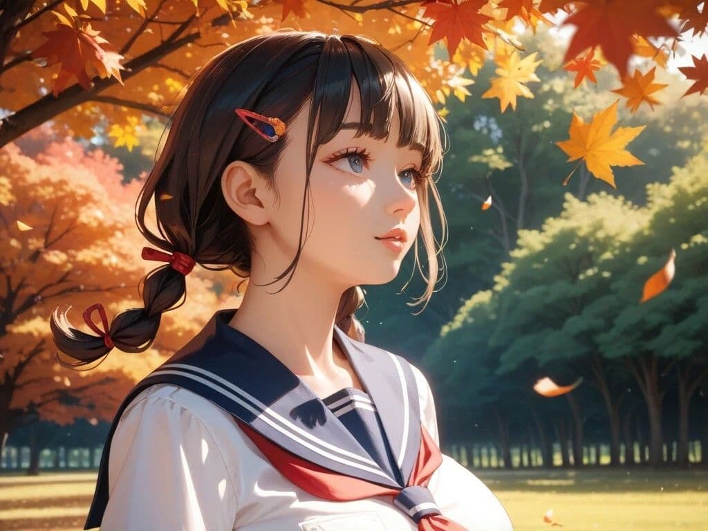 白エプロン家政婦と紅葉を楽しむ美女と屋上プレイと雨宿り古民家 サンプル3