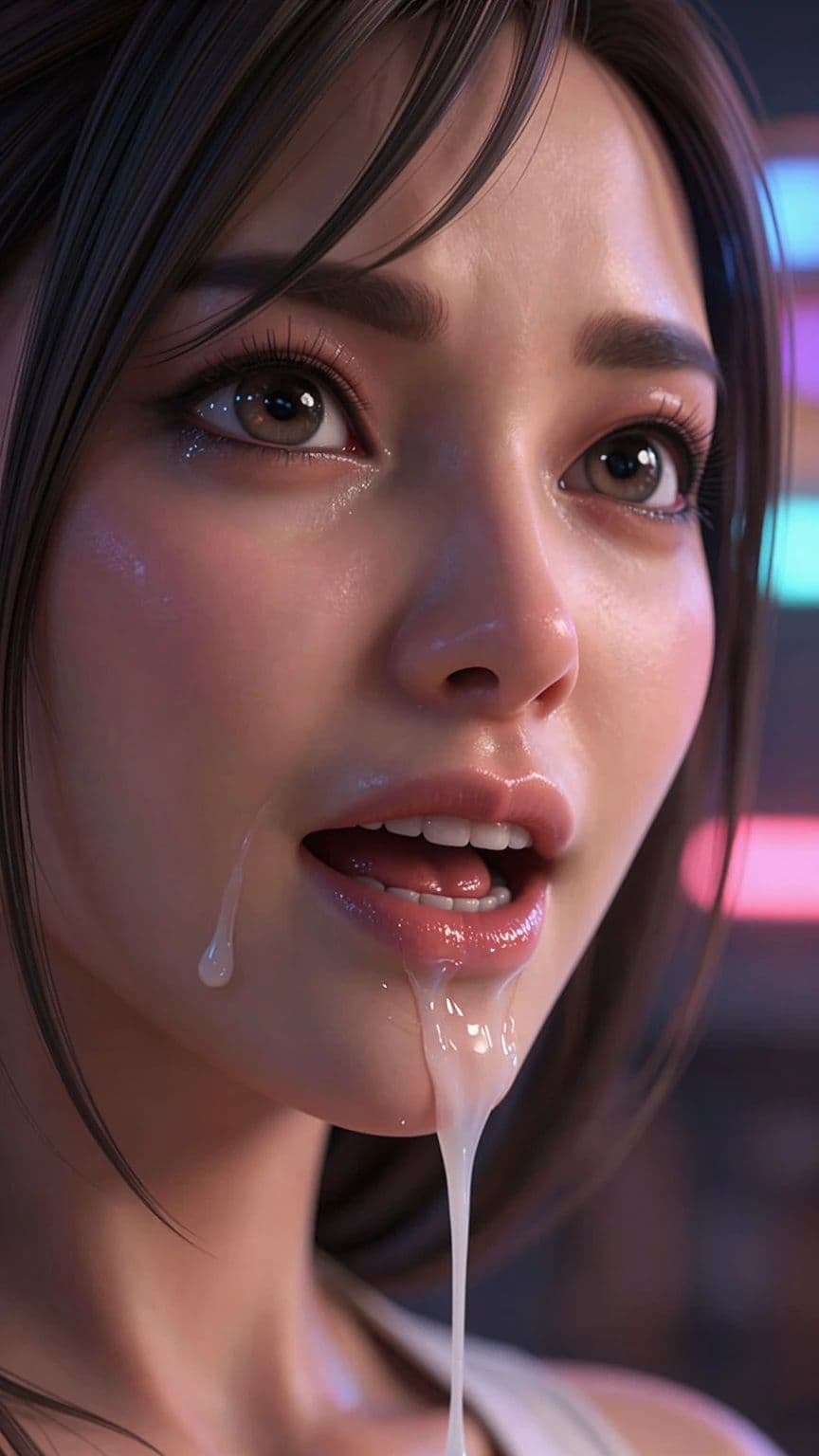 【POV没入型3DCG】敗北ヒロインの眼差しと白濁汚辱 〜美麗CGで迫る至近距離フェチ記録〜【画像247枚＋動画3本】 サンプル3