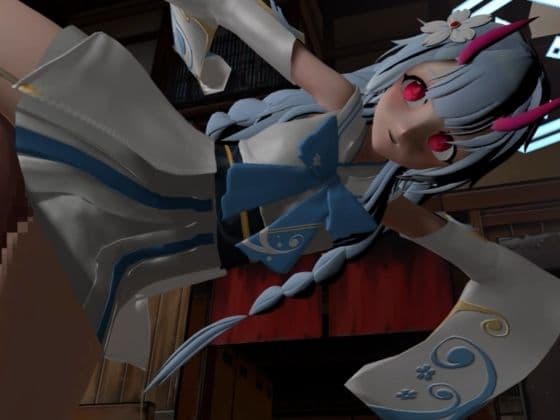 【4本】陰陽部のチセ様は天然えっちっ娘！【和楽チセ｜ブルーアーカイブ】 サンプル3