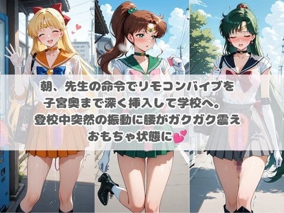 先生の性処理オナホ化計画 セ〇ラームーン サンプル2