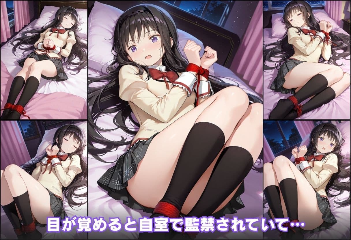 尿意の限界 ドギマギおもらし 暁美ほむら サンプル7