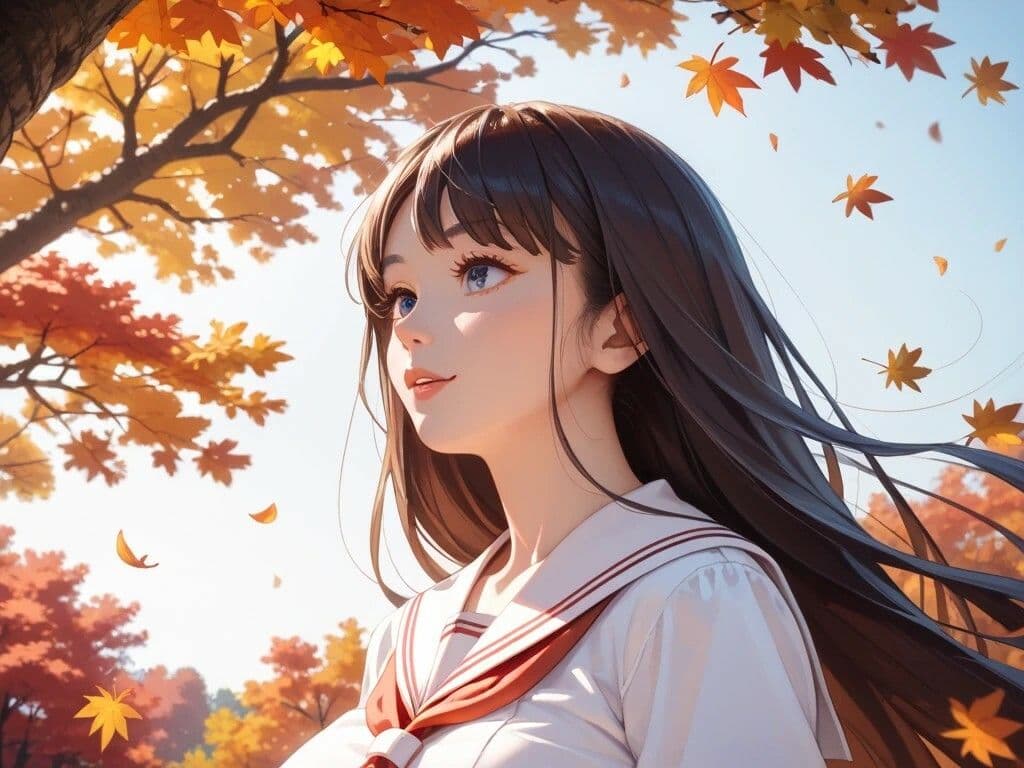 電車プレイと紅葉で佇む美女とショットバープレイとメイドのサービス サンプル3