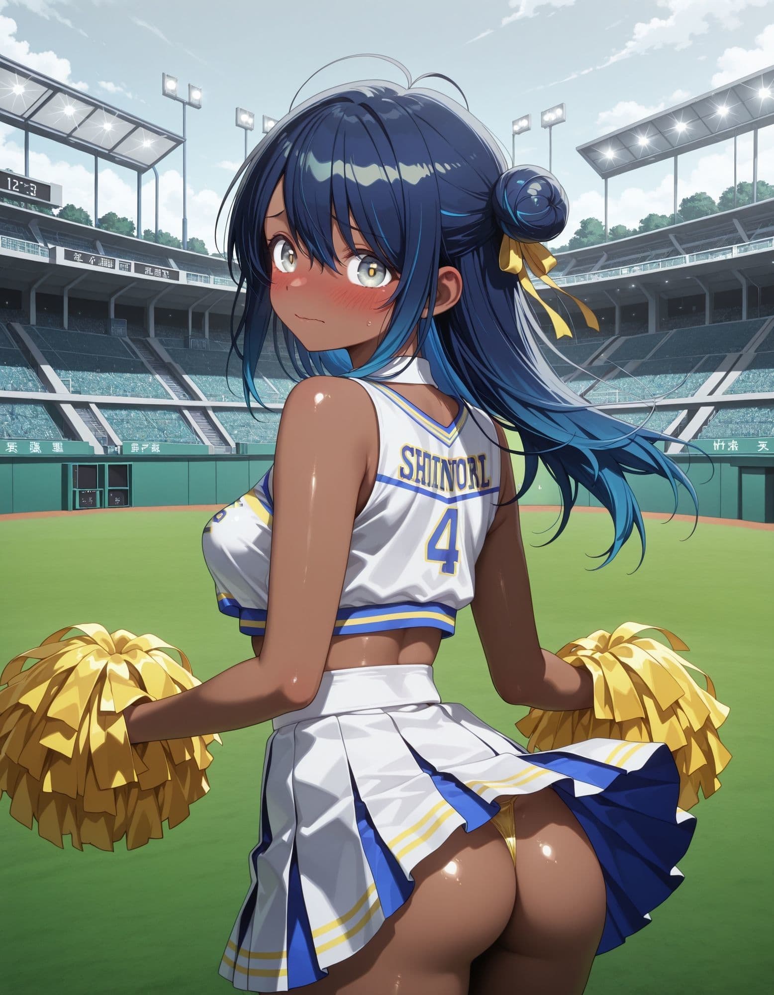チアガールのパンチラ2 サンプル5
