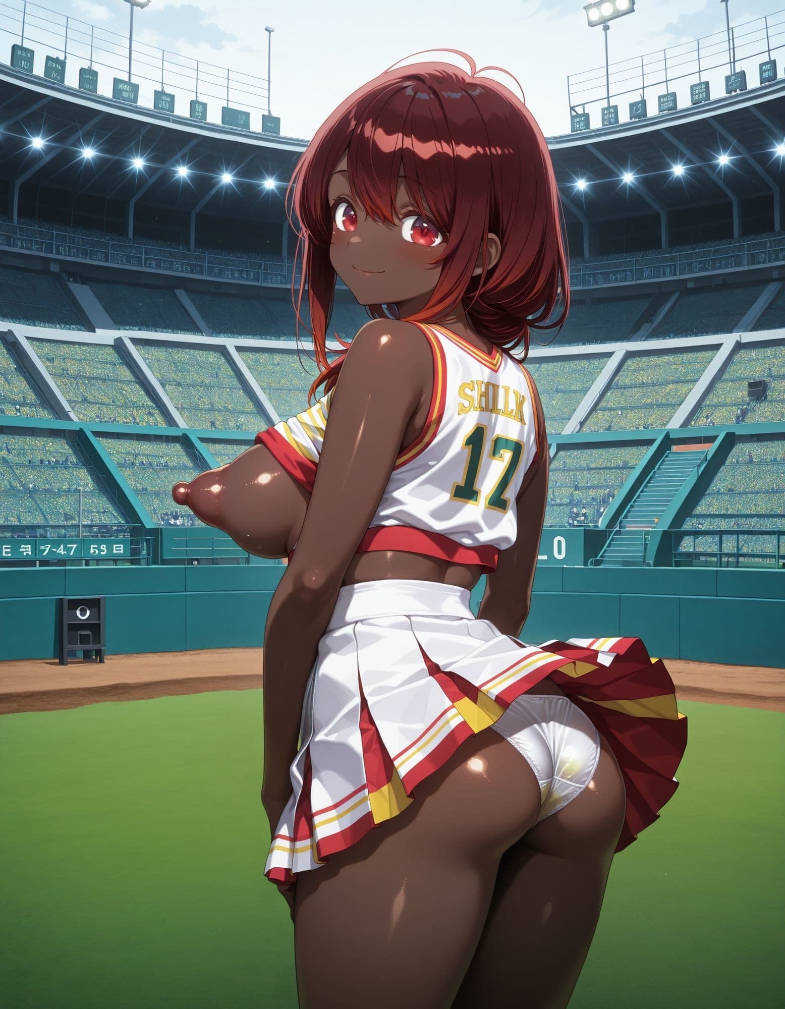 チアガールのパンチラ2 サンプル7