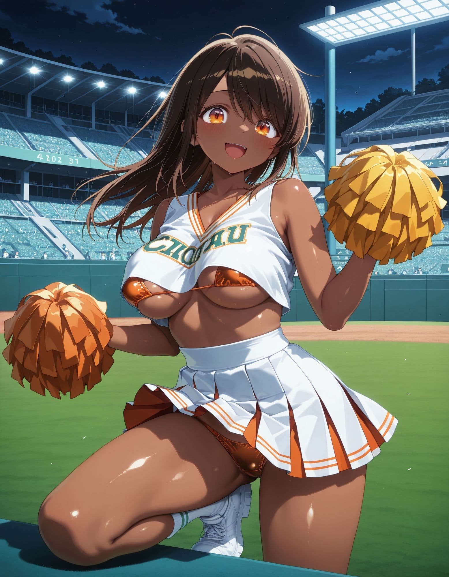 チアガールのパンチラ2 サンプル8