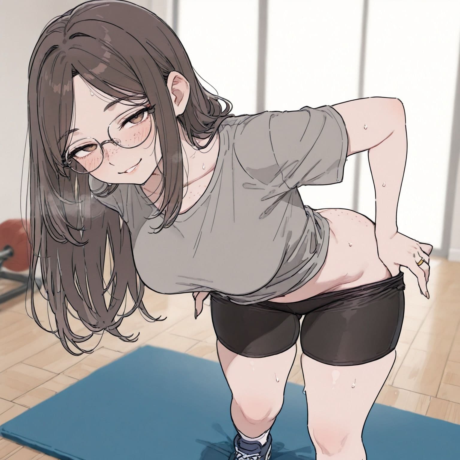 パーソナルジムに来たどエロい人妻たちを思わず寝取り堕とした話 サンプル7