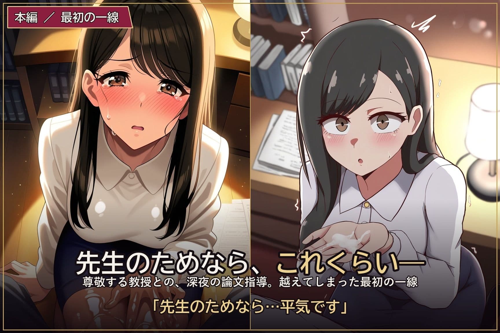 先生のためなら 〜清楚な女子大生が教授に堕ちるまで〜【前編】 サンプル2