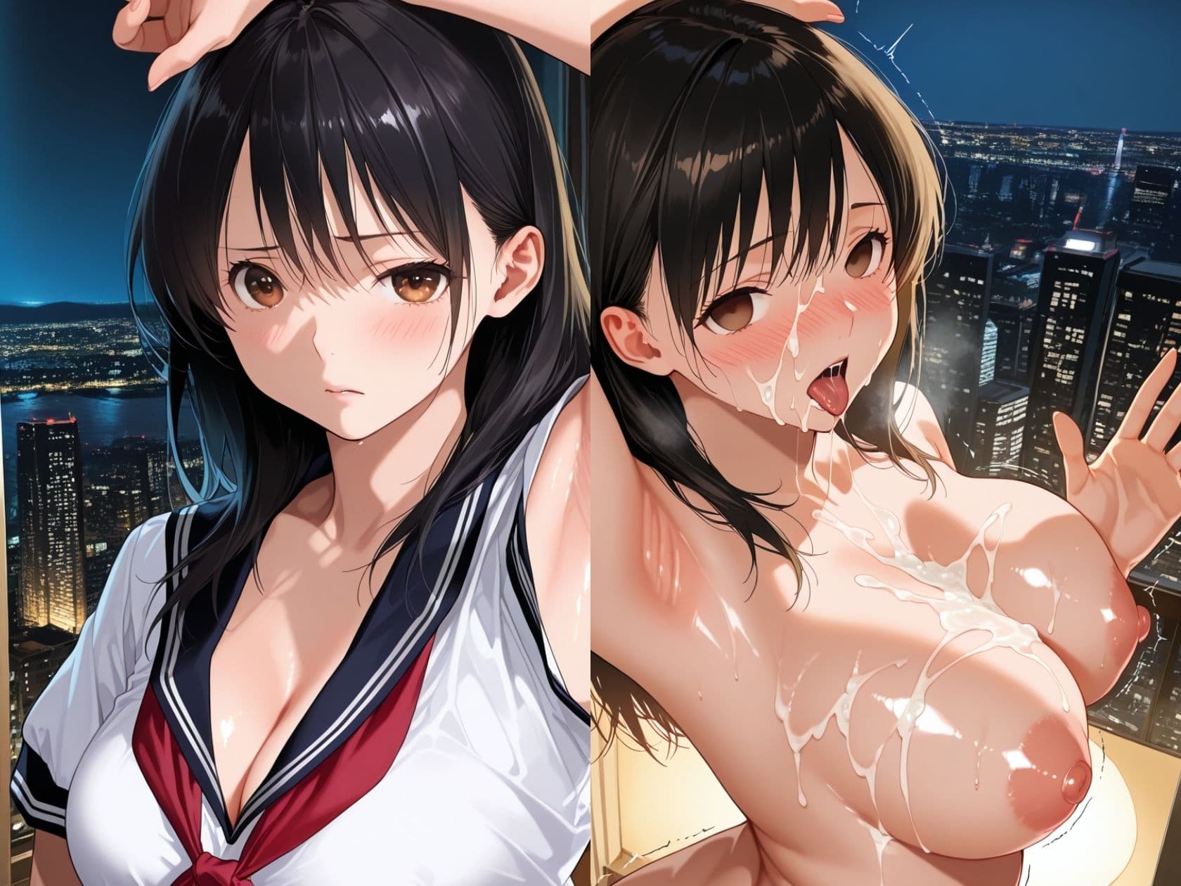 純粋だった彼女の変わり果てた姿 東〇綾編 サンプル1