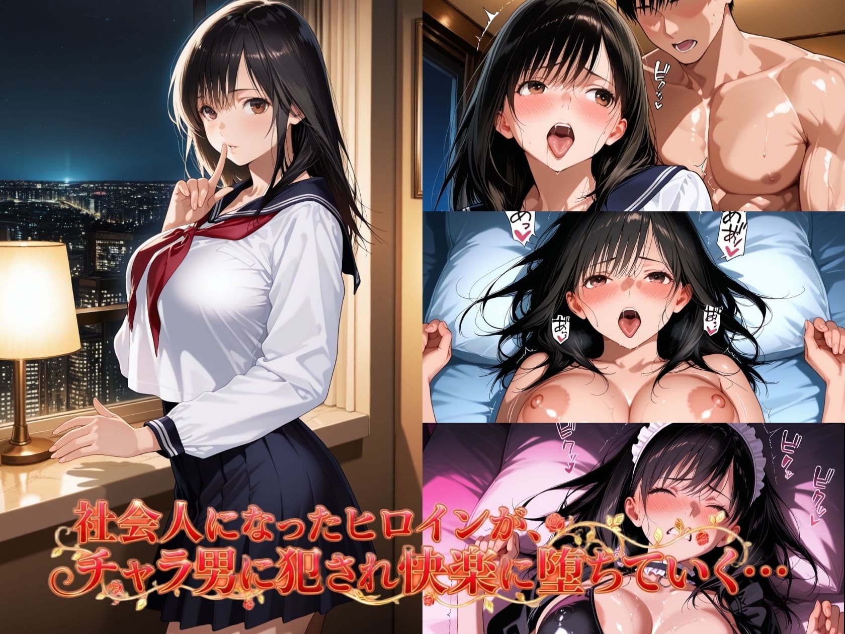 純粋だった彼女の変わり果てた姿 東〇綾編 サンプル2