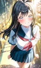 穂花ちゃんイラスト集【制服編】153枚 サンプル1