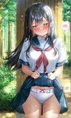 穂花ちゃんイラスト集【制服編】153枚 サンプル2